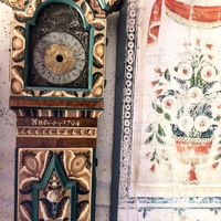 inside the house  at Cafe Nyfiket in Raettvik