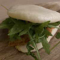 Super yummy vegan tofu bao at Gastropub Betony in Kouvola