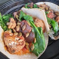 good amount of food at Sharky's Woodfired Mexican Grill in Simi Valley