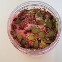 coconut meat yogurt ♡ at Cocobeet in Wellesley