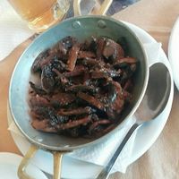 Garlic mushrooms at Myli Restaurant Café in Crete
