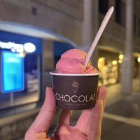   at Gelateria Chocolat in Venice