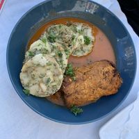 vegane Rouladen mit Semmelklößen  at Zoom Cafe in Chemnitz