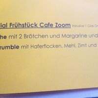  at Zoom Cafe in Chemnitz