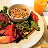 Dandan noodles with 3 delis at Cityshop Noodle in Tokyo