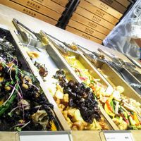 Deli. Only two vegan one. at Cityshop Noodle in Tokyo