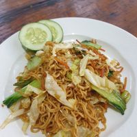 Mie goreng 25k at Tu Pande in Penida Island