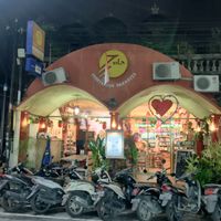zula store front, "you arrived"! at Zula Vegetarian Paradise in Seminyak