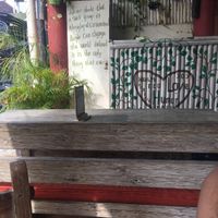 The texts on the wall outside the restaurant. at Zula Vegetarian Paradise in Seminyak