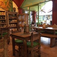 Interior at Zula Vegetarian Paradise in Seminyak