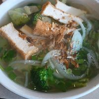 Veggie pho at Pho Viet & Cafe in Bend