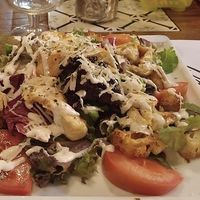 Salad at Iaia Cristina in Barcelona