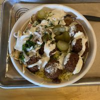 falafel bowl  at Mr. Shawarma in Norfolk