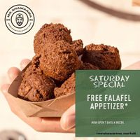 Falafels at Mr. Shawarma in Norfolk