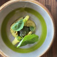 Squash dish  at Harbinger in Des Moines