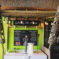 Kombucha on tap! (fermented drink) at Loko Wraps in Kailua Kona