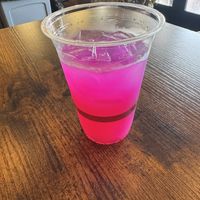 Dragonfruit lemonade   at Loko Wraps in Kailua Kona