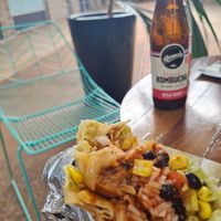 Vegan burrito! at Loco Burrito in Alice Springs