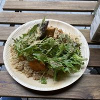 Quinoa bowl at Bunny's Deli in Madrid