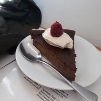 Tasty piece of cake at Bunny's Deli in Madrid