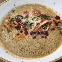 Gazpacho was superb at Bunny's Deli in Madrid