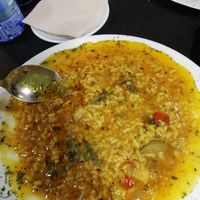 arroz meloso con verduras y setas at V de Vegetta in Mostoles