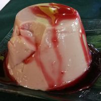 Flan  at V de Vegetta in Mostoles