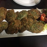 Buñuelos de espinaca  at V de Vegetta in Mostoles