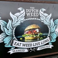 Their van   at The Dutch Weed Burger - Food Truck in Amsterdam