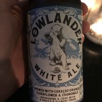 Lowlander white ale  at The Dutch Weed Burger - Food Truck in Amsterdam