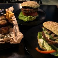 Mushroom burger for the win! at The Dutch Weed Burger - Food Truck in Amsterdam