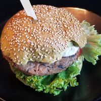 dutch weed burger at The Dutch Weed Burger - Food Truck in Amsterdam