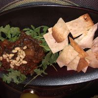 Een aubergine voorgerecht, TOP! at Les Délices du Caire in Chaumont