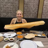 Giant paper roast   at Sangeetha in Kuala Lumpur