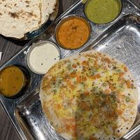 Veggie Naan and Dips Platter   at Sangeetha in Kuala Lumpur