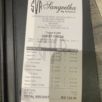 Price  at Sangeetha in Kuala Lumpur
