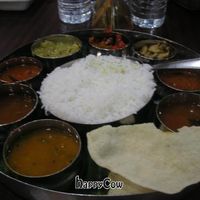 Quick meal - South Indian thali (only RM10) at Sangeetha in Kuala Lumpur