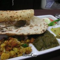 Part of the Jain thali at Sangeetha in Kuala Lumpur