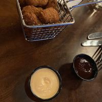 Vegan tenders   at Burger Village in Hicksville