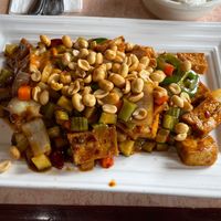 Kung Pao Tofu at New Garden Asian Cuisine in Seaside