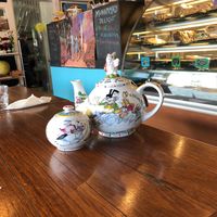 The owners pot at Caleidoscope Cafe in Rydalmere