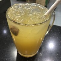 Tamarind and lemon drink  at Chat Masala in Kuala Lumpur