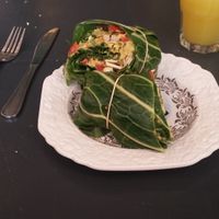 Lettuce Wrap at The Yeti Cafe in Kitchener