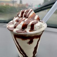 Peppermint patty shake   at Food Fight Vegan Grocery - Halsey St in Portland