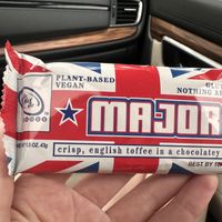 Vegan English toffee called Major  at Food Fight Vegan Grocery - Halsey St in Portland