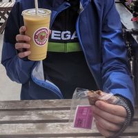 Smoothie & seed bar at Mountain Juice Cafe in Canmore