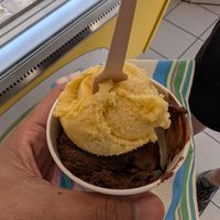 Extra chocolate and orange at Joy Madal in Geneva