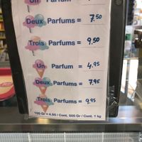 Prices at Joy Madal in Geneva