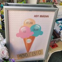 Sign at Joy Madal in Geneva