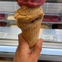 Wild berry and peanut butter  at Joy Madal in Geneva